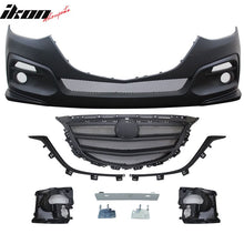 Load image into Gallery viewer, 2014-2016 Mazda 3 KS Style Unpainted Front Bumper Conversion W/ Grille