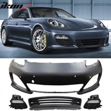 Load image into Gallery viewer, 2010-2013 Porsche Panamera 4S Style Unpainted Front Bumper Cover PP