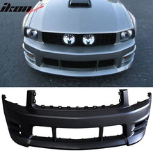 Load image into Gallery viewer, 2005-2009 Ford Mustang V6 Racer Style Unpainted Front Bumper Cover PP
