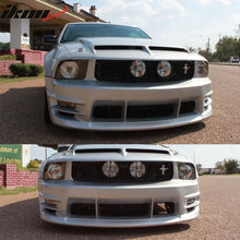 Load image into Gallery viewer, 2005-2009 Ford Mustang V6 Racer Style Unpainted Front Bumper Cover PP