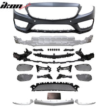 Load image into Gallery viewer, Fits 15-18 Benz C-Class W205 Front Bumper - PP