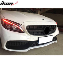 Load image into Gallery viewer, 2015-2018 Mercedes-Benz W205 C Class C63 Front Bumper w/ Upper Grille