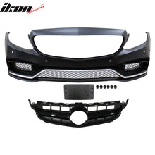 Load image into Gallery viewer, 2015-2018 Mercedes-Benz W205 C Class C63 Front Bumper w/ Upper Grille