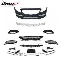 Load image into Gallery viewer, Fits 15-18 Benz W205 C-Class C63 PP Front Bumper Kit
