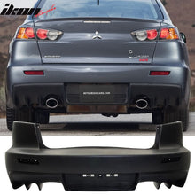 Load image into Gallery viewer, 2008-2015 Mitsubishi Lancer EVO X Style Rear Bumper Cover PP