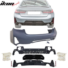 Load image into Gallery viewer, 2023-2024 BMW G20 3-Series LCI 330i M-P Style Rear Bumper Cover Set