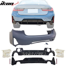Load image into Gallery viewer, 2023-2024 BMW G20 3-Series LCI &amp; M340i M-Sport Style Rear Bumper Cover
