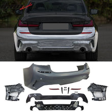 Load image into Gallery viewer, 2019-2022 BMW 3 Series G20 M-Tech Black Front Rear Bumper Side Skirts