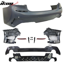 Load image into Gallery viewer, 2019-2022 BMW G20 Sedan M-Tech Black Front Rear Bumper Side Skirts