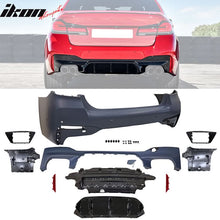 Load image into Gallery viewer, 2021-2023 BMW G30 M5 Style Unpainted Rear Bumper Cover Conversion