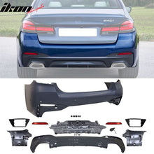 Load image into Gallery viewer, 2021-2023 BMW G30 M-Tech Style M Sport Rear Bumper Cover Conversion