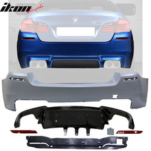 Load image into Gallery viewer, 2011-2016 BMW F10 M5 Style Twin Outlet Rear Bumper Conversion