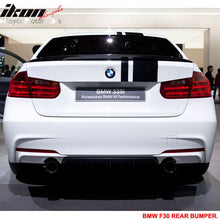 Load image into Gallery viewer, 2012-2018 BMW F30 335i MP Single Muffler Twin Outlet Rear Bumper Cover