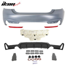 Load image into Gallery viewer, 2014-2020 BMW F32 435i M-P Style Dual Outlet Rear Bumper Conversion PP