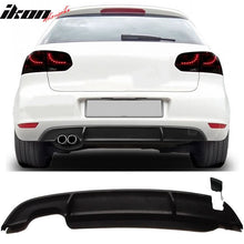 Load image into Gallery viewer, 2010-2014 VW Golf 6 GTI Style Single Outlet Rear Bumper Diffuser