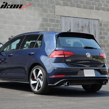 Load image into Gallery viewer, 2017-2019 VW Golf MK7 7.5 Single Muffler Twin Outlet Rear Diffuser