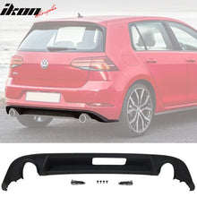 Load image into Gallery viewer, 2017-2019 VW Golf MK7 7.5 Single Muffler Twin Outlet Rear Diffuser