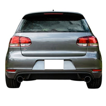 Load image into Gallery viewer, 2010-2014 VW Golf 6 MK6 Twin Muffler Outlet Rear Bumper Diffuser