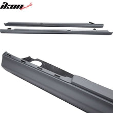Load image into Gallery viewer, 2007-2013 Benz W221 S CLASS AMG Style Unpainted Black Side Skirts PP