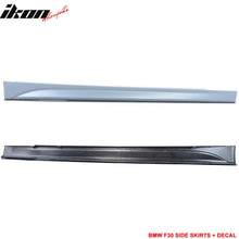 Load image into Gallery viewer, Fits 12-18 F30 PP Msport Side Skirts Rocker Panel + Splitter Extension