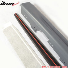 Load image into Gallery viewer, Fits 12-18 F30 PP Msport Side Skirts Rocker Panel + Splitter Extension