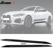 Load image into Gallery viewer, 2021-2025 BMW G22 G23 4-Series Gloss Black Front Rear Lip + Side Skirt