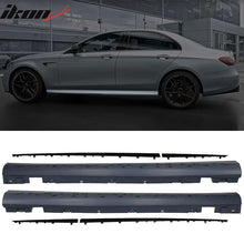 Load image into Gallery viewer, 2021-2023 Benz W213 E-Class E63 AMG Style Unpainted Side Skirts PP