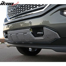 Load image into Gallery viewer, 2016-2018 GMC Sierra 1500 Chrome Front Bumper Impact Bar Skid Plate