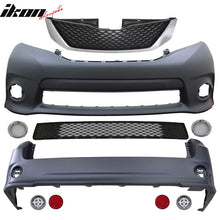 Load image into Gallery viewer, 2011-2017Â Toyota Sienna Front Rear Bumper Cover Conversion Grill PP
