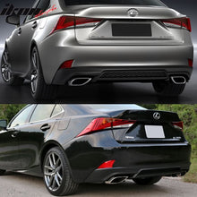 Load image into Gallery viewer, 2014-2019 Lexus IS250 IS350 F Sport Only PP Rear Bumper Lip Diffuser