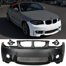 Load image into Gallery viewer, 2007-2013 BMW 1 Series E82 1M No PDC Front Bumper w Fog Lights PP