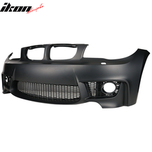 Load image into Gallery viewer, 2007-2013 BMW 1 Series E82 1M Style Black Front Bumper Conversion PP