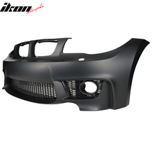 Load image into Gallery viewer, 2007-2013 BMW 1 Series E82 1M Style Black Front Bumper Conversion PP