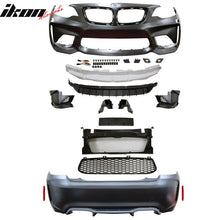 Load image into Gallery viewer, 2014-2021 BMW F22 F23 Front + Rear Bumper Cover Diffuser Twin Outlet