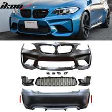 Load image into Gallery viewer, 2014-2021 BMW F22 F23 Front + Rear Bumper Cover Diffuser Twin Outlet