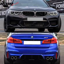 Load image into Gallery viewer, 2017-2020 BMW G30 Sedan M5 Style Front + Rear Bumper w/ Diffuser PP