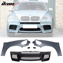 Load image into Gallery viewer, 2007-2010 E70 Pre-LCI X5M Front Bumper Cover Conversion+Fender PP