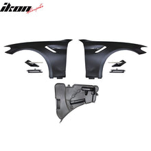 Load image into Gallery viewer, 2017-2020 BMW 5-Series G30 G31 Metal Fenders With Chrome Side Marker