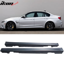Load image into Gallery viewer, 2012-2018 BMW F30  3-Series M3 Style Unpainted Black Side Skirts PP