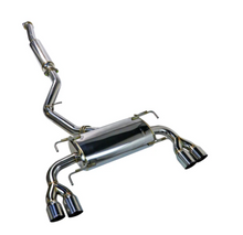 Load image into Gallery viewer, Remark 11-14 Subaru WRX/STI GR Hatch Sports Touring Cat-Back Exhaust - Stainless Quad Tips