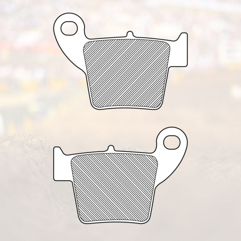 Renthal 02-24 Honda/ 2020 TM Racing/ 11-12 Fantic Front/ Rear Works Brake Pads