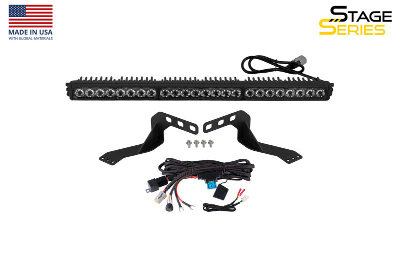 Diode Dynamics Tundra 2014 Stealth SS30 Sport White Combo ABL