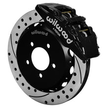 Load image into Gallery viewer, Wilwood Forged Dynapro 6 Front Big Brake Kit - 12.88 x 1.00 Drilled &amp; Slotted - Black