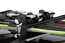 Load image into Gallery viewer, Thule SnowPack Extender Slide-out Ski/Snowboard Rack (Up to 6 Pair Skis/4 Snowboards) - Black