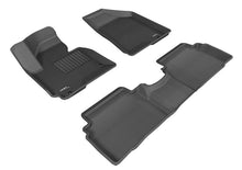 Load image into Gallery viewer, 3D MAXpider 2010-2013 Hyundai Tucson Kagu 1st &amp; 2nd Row Floormats - Black