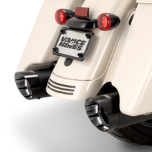 Load image into Gallery viewer, Vance and Hines Harley Davidson M8 Touring Razorback 450 Slip-ons - Black