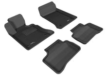 Load image into Gallery viewer, 3D MAXpider 20132015 Mercedes-Benz GLK-Class X204 Kagu 1st &amp; 2nd Row Floormats - Black
