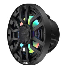Load image into Gallery viewer, DS18 7.7in 2-Way 175 Watts RMS 4ohm Dgtl LED Lights Bullet Tweeter Cvrs Incl Blk Built-in Deck Light