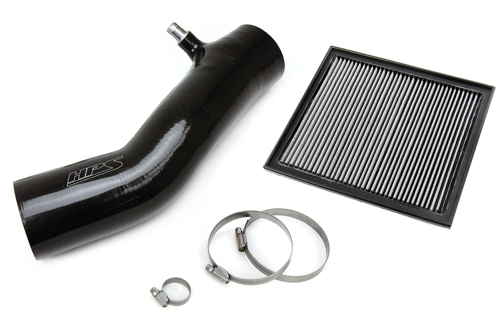 HPS Performance 827-725WB Replaces stock intake tube and includes a washable
