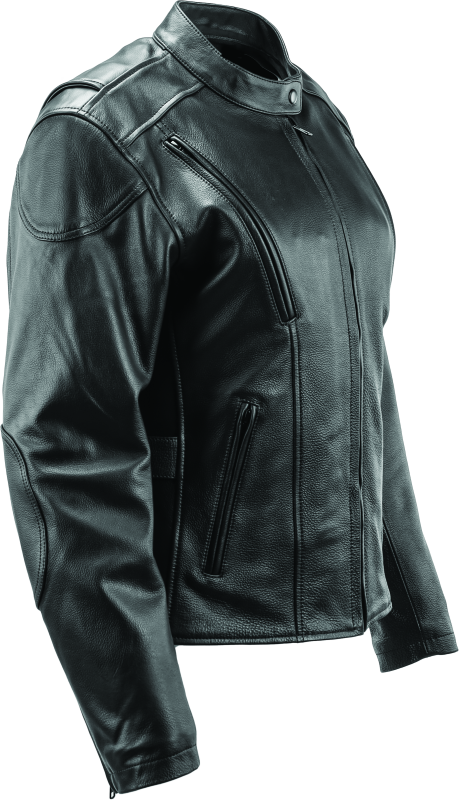 Kuryakyn By River Road Race Leather Jacket Black Womens - Small